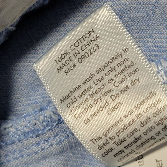 Pacsun Jean Skirt Womens Size 23 Mini Short Light Wash Denim Zip Cut Off - Picture 5 of 5